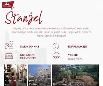 Visitstanjel.si(Visit štanjel) Screenshot