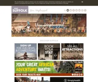 Visitsuffolk.com(Visit Suffolk) Screenshot