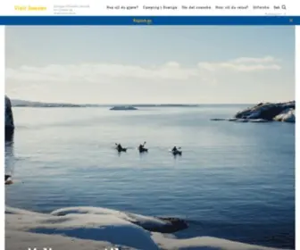 Visitsweden.no(Sveriges offisielle nettside om reise og turistinformasjon. Oppdag feriemulighetene hos Söta Bror) Screenshot