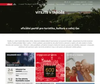 Visittabor.eu(Město Tábor) Screenshot