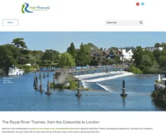 Visitthames.co.uk(The Royal River Thames) Screenshot