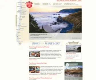 Visittheoregoncoast.com(Oregon Coast Visitors Association) Screenshot
