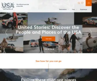 Visittheusa.ca(Visittheusa) Screenshot
