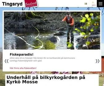 Visittingsryd.se(Visit Tingsryd) Screenshot