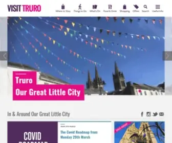 Visittruro.org.uk(Visit Truro) Screenshot