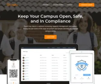 Visitu.com(Innovative Campus Safety Software for Schools) Screenshot