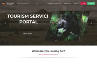 Visitugandaportal.com(One Stop Center for Tourist Guides in East Africa) Screenshot