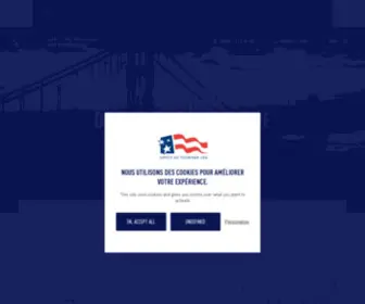 Visitusa.fr(Site officiel de l'Office du Tourisme des États) Screenshot