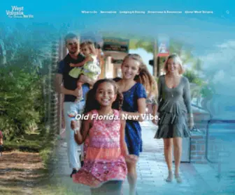 Visitwestvolusia.com(DeLand Deltona Greater West Volusia County Tourism Bureau) Screenshot