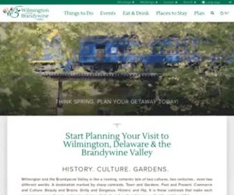 Visitwilmingtonde.com(Greater Wilmington) Screenshot