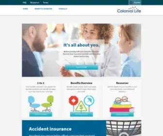 Visityouville.com(Colonial Life) Screenshot