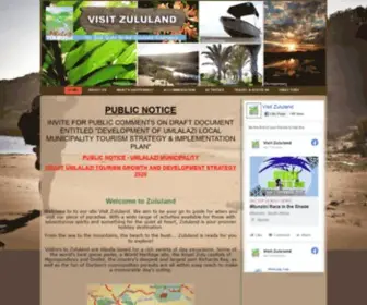 Visitzululand.co.za(Visit Zululand) Screenshot