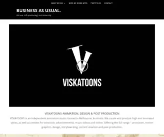 Viskatoons.com(Animation Studio) Screenshot