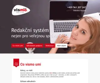 Vismo.cz(Titulní stránka) Screenshot