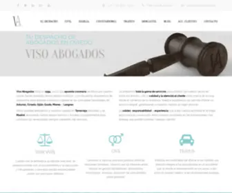 Visoabogados.com(Abogado Oviedo) Screenshot