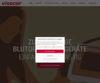 Visocor.de(Page Sections) Screenshot