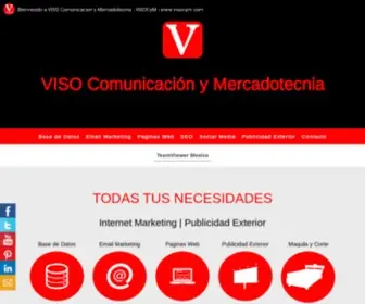 Visocym.com(VISOCyM Agencia de Marketing Digital contamos con) Screenshot
