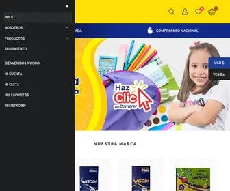 Visodi.com(Compra Todos los Artículos de la Lista Escolar en la Papelería Más Grande de Venezuela) Screenshot