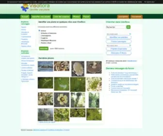 Visoflora.com(Le guide nature Visoflora) Screenshot
