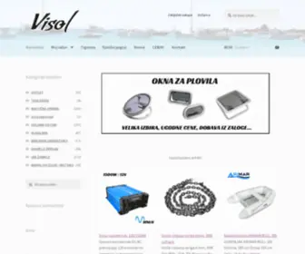 Visol.si(Spletna trgovina) Screenshot