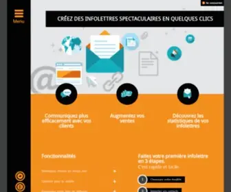 Visoo.ca(La solution d'email marketing la plus simple) Screenshot