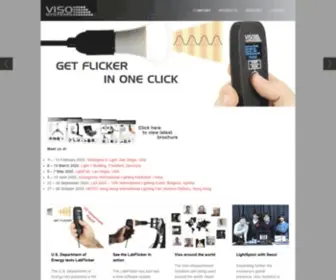 Visosystems.com(Light measurement) Screenshot