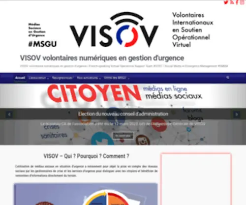 Visov.org(Accueil) Screenshot