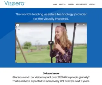 Vispero.com(Empowering Independence) Screenshot