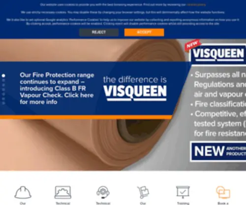 Visqueen.com(Visqueen) Screenshot