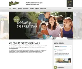 Visscherspecialty.com(The Ultimate Outdoor Living Space to Unite Family and Friends) Screenshot