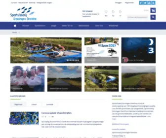 Vissen.nl(Sportvisserij Groningen Drenthe) Screenshot