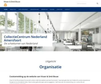Visserensmitbouw.nl(Visser &amp; Smit Bouw) Screenshot