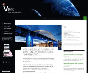 Visserexecutivesearch.nl(Welkom bij Visser Executive Search) Screenshot