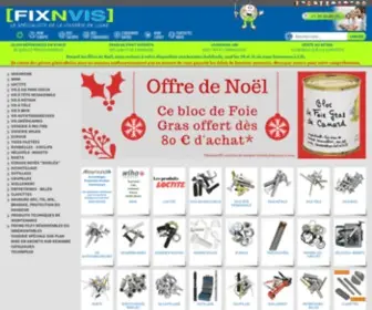 Visseriefixations.fr(Vente visserie Inox pas cher) Screenshot