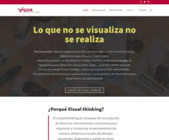 Vissua.com(Cursos de Visual thinking) Screenshot