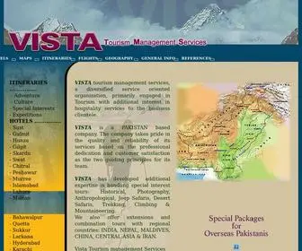 Vista-Tourism.com(VISTA TOURISM MANAGEMENT SERVICES) Screenshot