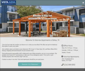 Vistaazuldallas.com(Apartments in Dallas) Screenshot
