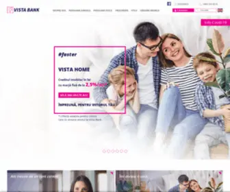 Vistabank.ro(Vista Bank) Screenshot