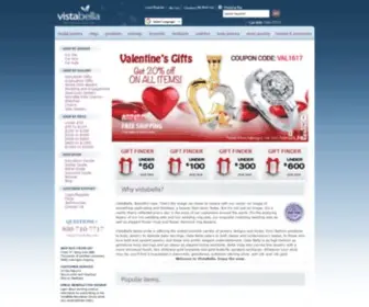 Vistabella.com(Discount Diamond Engagement Rings) Screenshot