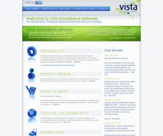 Vistabroadband.com(Vista Broadband Networks) Screenshot