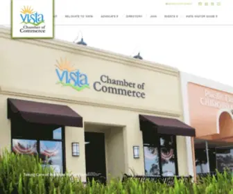 Vistachamber.org(Vista Chamber of Commerce) Screenshot