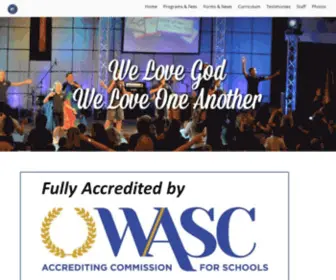 Vistachristian.org(Vista Christian School) Screenshot