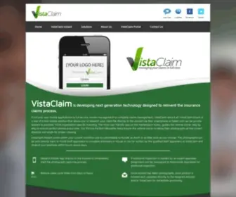 Vistaclaim.com(Managing Your Claims In Full View) Screenshot