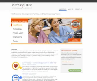 Vistacollegepro.com Screenshot