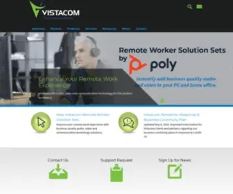 Vistacominc.com(Vistacom, Inc) Screenshot