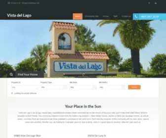 Vistadellago.net(Vista del Lago) Screenshot