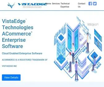 Vistaedge.com(VistaEdge Technologies) Screenshot