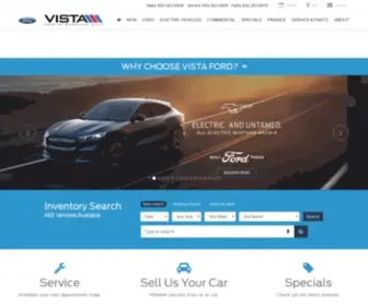 Vistaford.net(Vista Ford) Screenshot