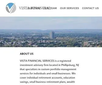 Vistafsl.com(VISTA FINANCIAL SERVICES) Screenshot