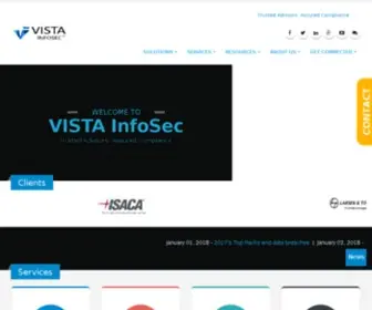 Vistainfosec.com(Cyber Security Consulting Company) Screenshot